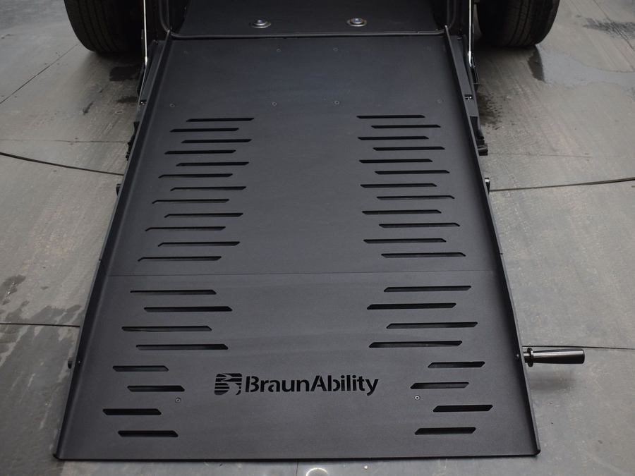 Used 2023 Chrysler Voyager LX - BraunAbility Rear Entry Entry Fold Out Manual Ramp