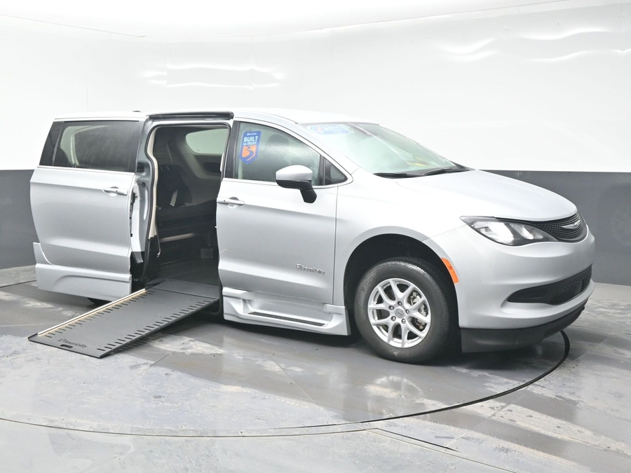 Used 2023 Chrysler Voyager LX - BraunAbility Side Entry Entry In Floor Automatic Ramp