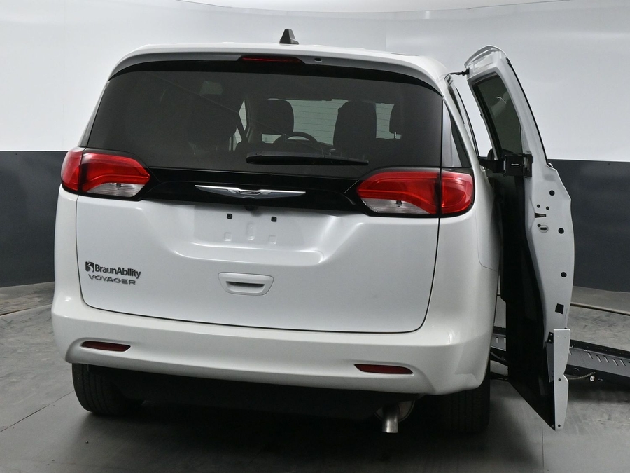 Used 2023 Chrysler Voyager LX - BraunAbility Side Entry Entry Fold Out Automatic Ramp