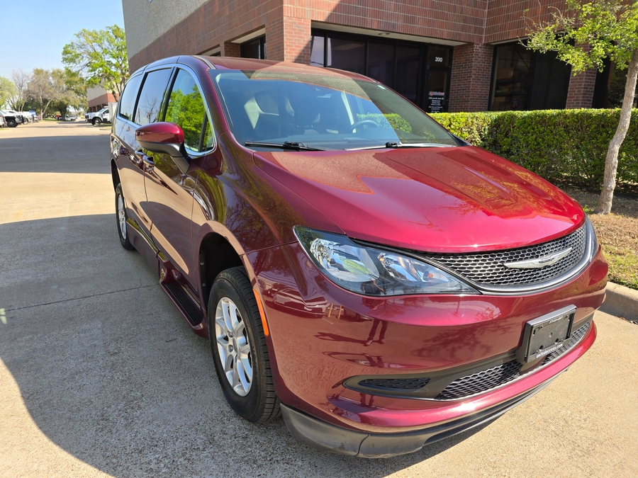 Used 2023 Chrysler Voyager LX Base - BraunAbility Side Entry Entry Fold Out Automatic Ramp