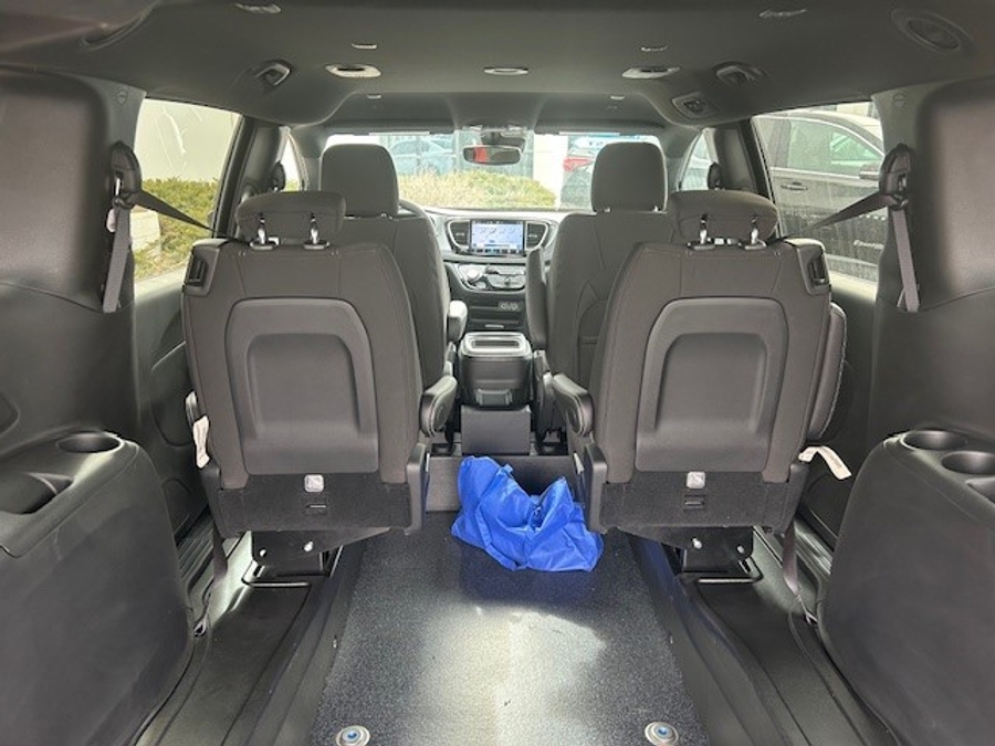 New 2025 Chrysler Voyager LX - BraunAbility Commercial Rear Entry Entry Fold Out Manual Ramp