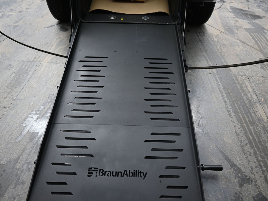 New 2025 Chrysler Voyager LX HCC - BraunAbility Rear Entry Entry Fold Out Manual Ramp