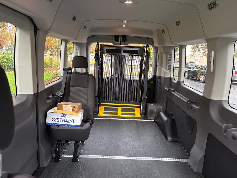 Used 2024 Ford Transit 350 XL MR PASS RWD - OTH Commercial Rear Entry Lift Automatic Ramp