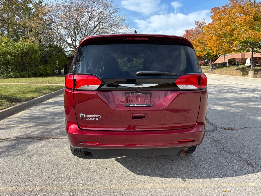 Used 2023 Chrysler Voyager LX - BraunAbility Side Entry Entry Fold Out Automatic Ramp