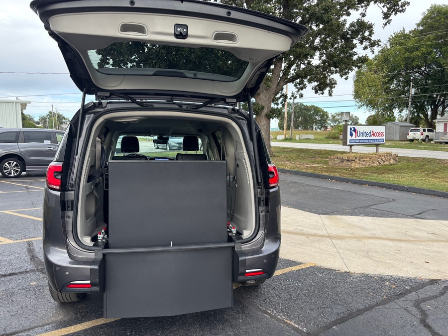 Used 2023 Chrysler Pacifica Touring L - ATS Commercial Rear Entry Fold Out Manual Ramp