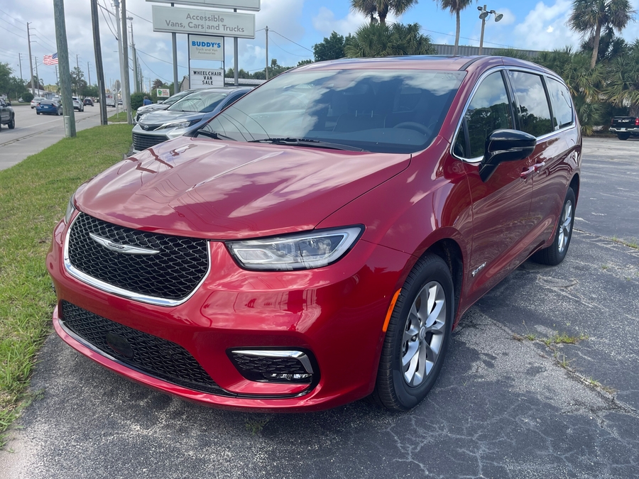 Red Chrysler Pacifica image number 1