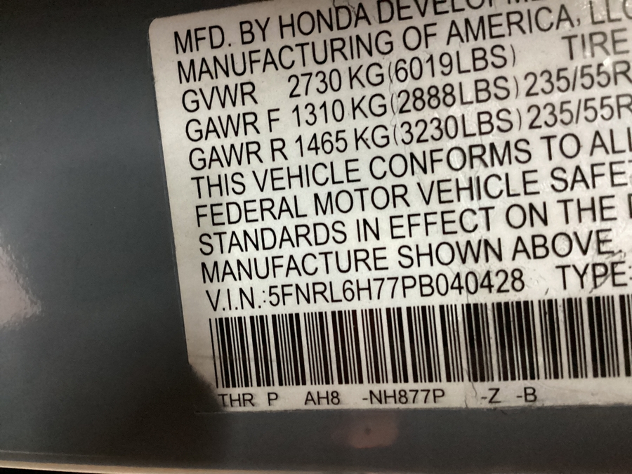  Honda Odyssey image number 2