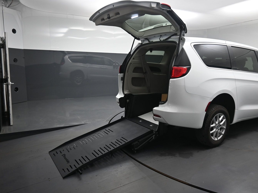 Used 2023 Chrysler Voyager LX - BraunAbility Rear Entry Fold Out Manual Ramp