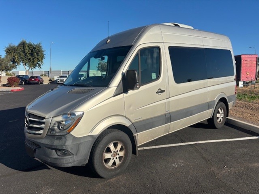 Used 2016 Mercedes-Benz Sprinter 2500 High Roof Diesel - OTH Rear Entry Entry Lift Automatic Ramp