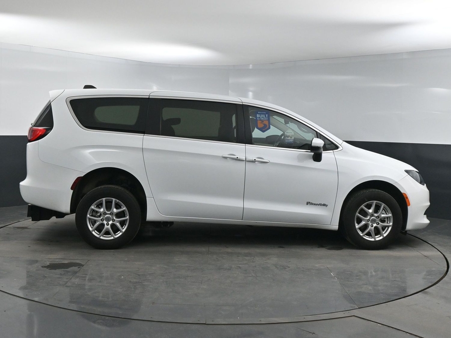 Used 2023 Chrysler Voyager LX CPO - BraunAbility Rear Entry Entry Fold Out Manual Ramp
