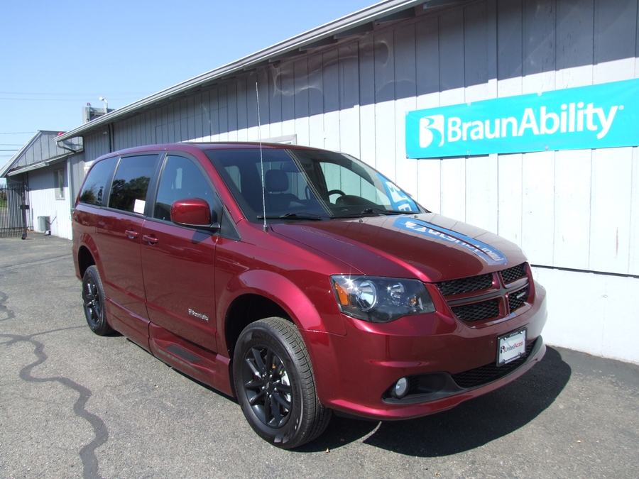 Used 2019 Dodge Grand Caravan GT - BraunAbility Side Entry Fold Out Automatic Ramp