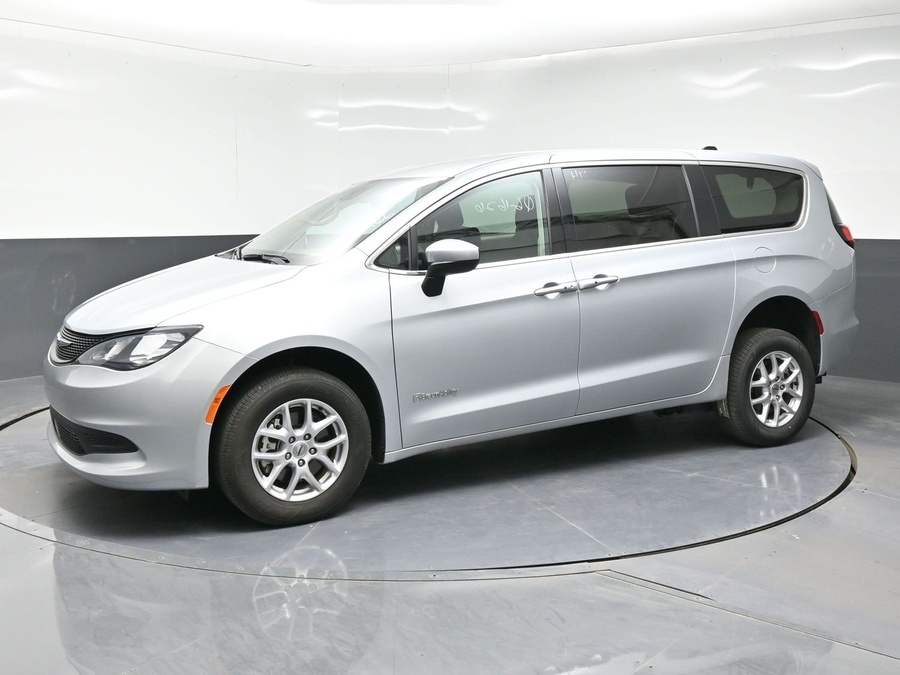 Used 2023 Chrysler Voyager LX - BraunAbility Rear Entry Fold Out Manual Ramp