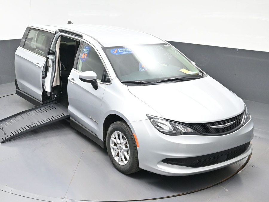 Used 2023 Chrysler Voyager LX - BraunAbility Side Entry Entry Fold Out Manual Ramp
