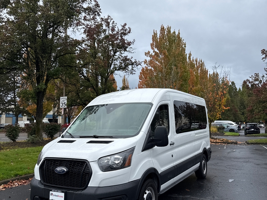 Used 2024 Ford Transit 350 XL MR PASS RWD - OTH Commercial Rear Entry Lift Automatic Ramp