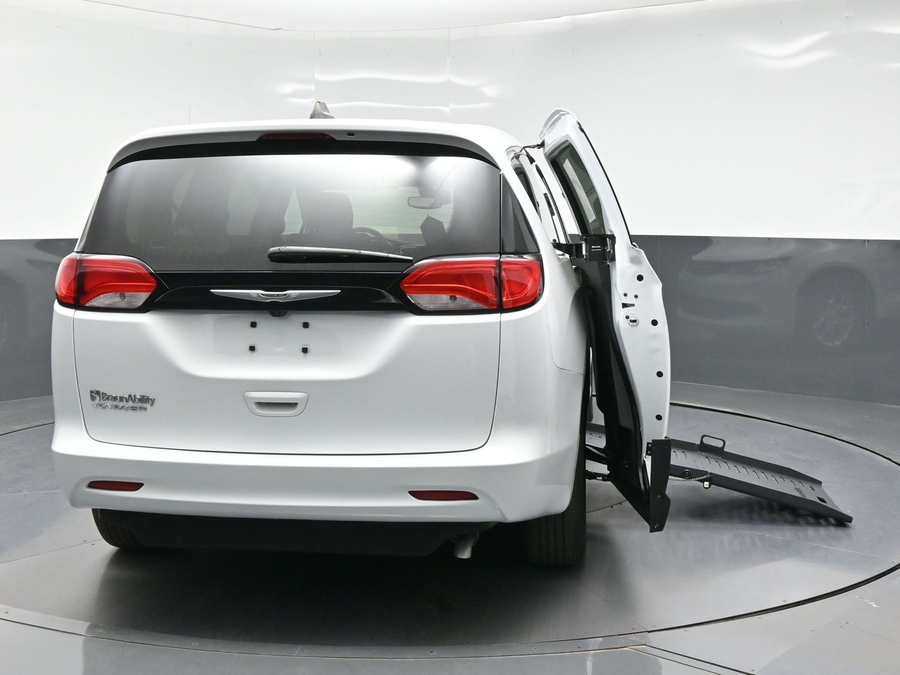 Used 2023 Chrysler Voyager LX - BraunAbility Side Entry Fold Out Manual Ramp