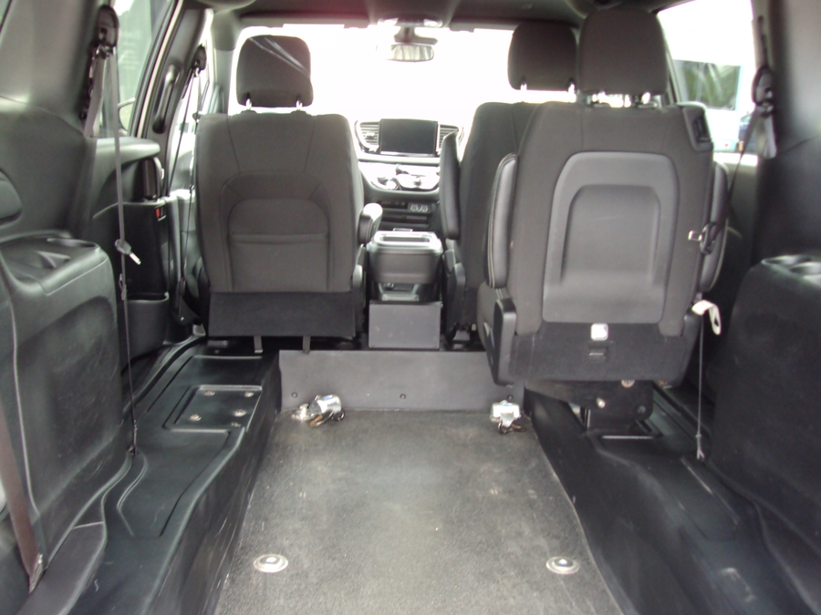 Used 2024 Chrysler Pacifica Touring - BraunAbility Rear Entry Fold Out Manual Ramp