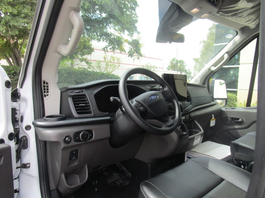 New 2026 Ford Transit 150 - SUNSET VANS Commercial Side Entry Lift Automatic Ramp