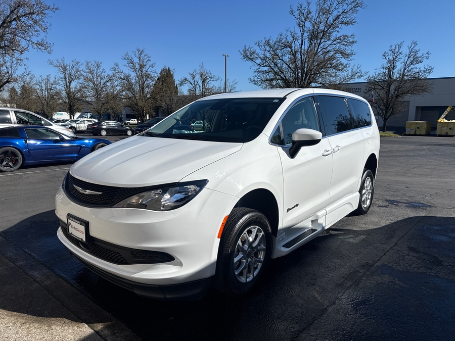 Used 2023 Chrysler Voyager LX base - BraunAbility Side Entry Entry Fold Out Automatic Ramp