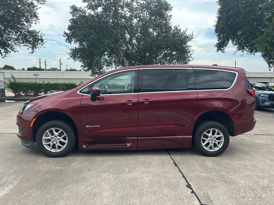 Used 2023 Chrysler Voyager LX Base - BraunAbility Side Entry Entry Fold Out Automatic Ramp