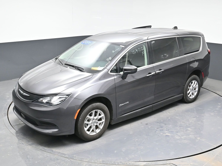 Used 2023 Chrysler Voyager LX - BraunAbility Side Entry Entry Fold Out Manual Ramp