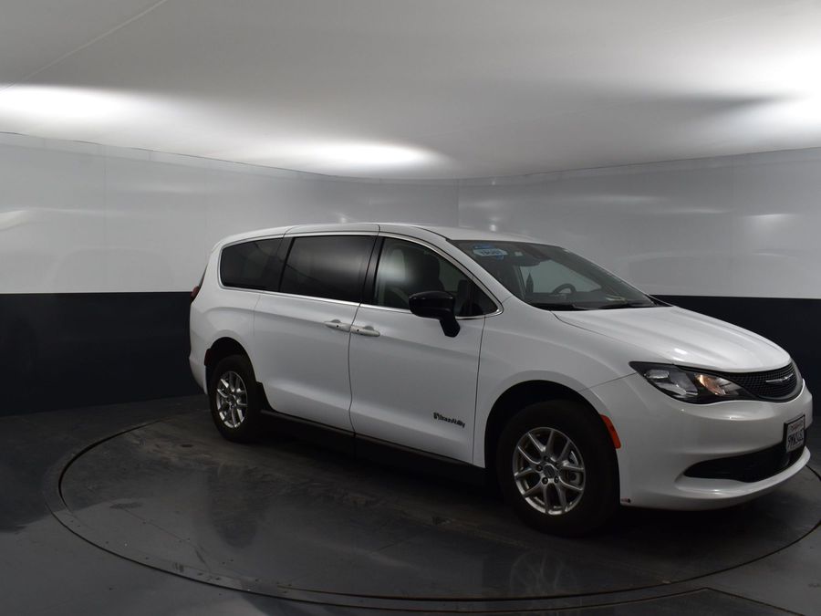 Used 2024 Chrysler Voyager LX - BraunAbility Side Entry Entry Fold Out Manual Ramp