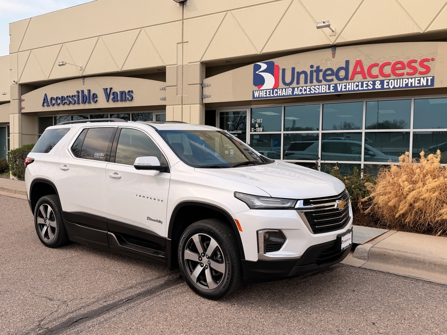 Used 2023 Chevrolet Traverse LT - BraunAbility Side Entry Entry In Floor Automatic Ramp