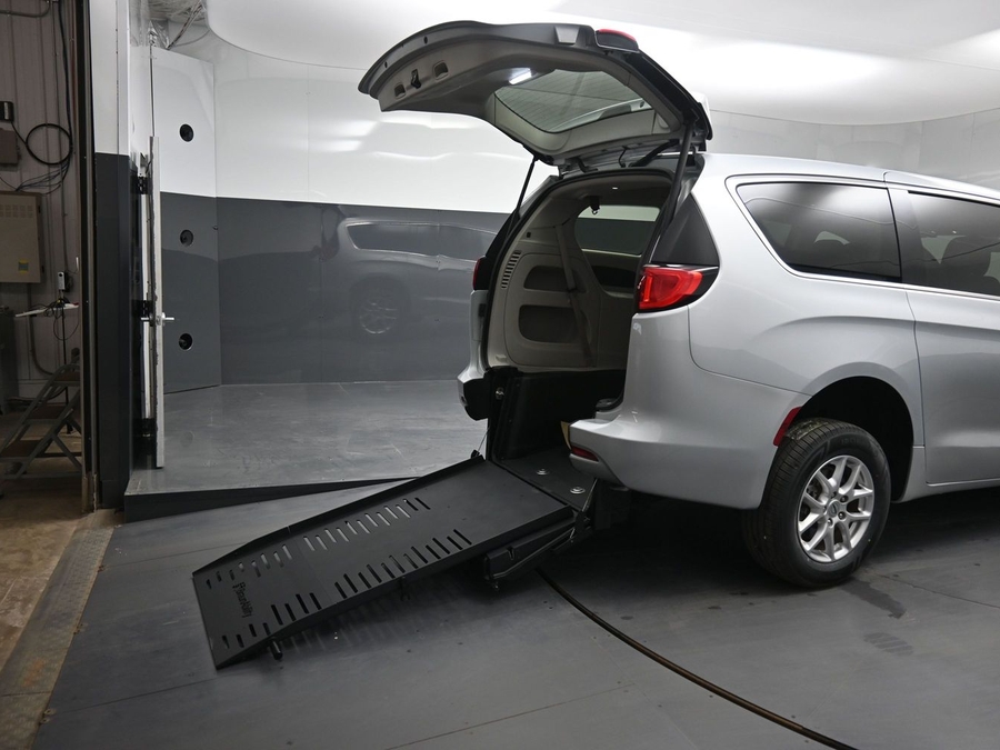 Used 2023 Chrysler Voyager LX - BraunAbility Rear Entry Fold Out Manual Ramp