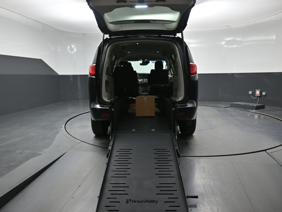 Used 2023 Chrysler Voyager LX - BraunAbility Rear Entry Fold Out Manual Ramp