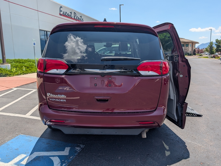 Used 2023 Chrysler Voyager LX - BraunAbility Side Entry In Floor Automatic Ramp