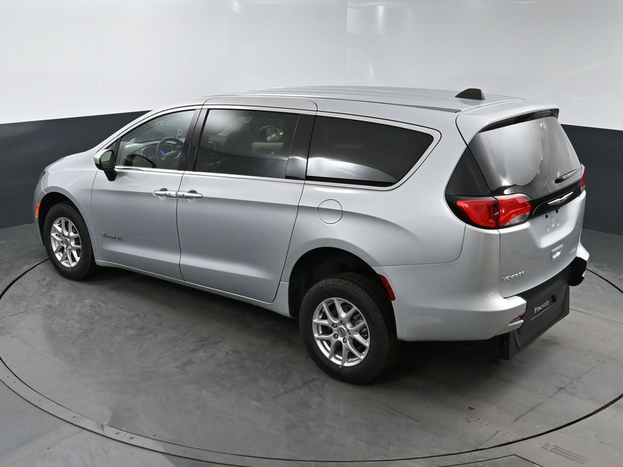 Used 2023 Chrysler Voyager LX CPO - BraunAbility Rear Entry Entry Fold Out Manual Ramp