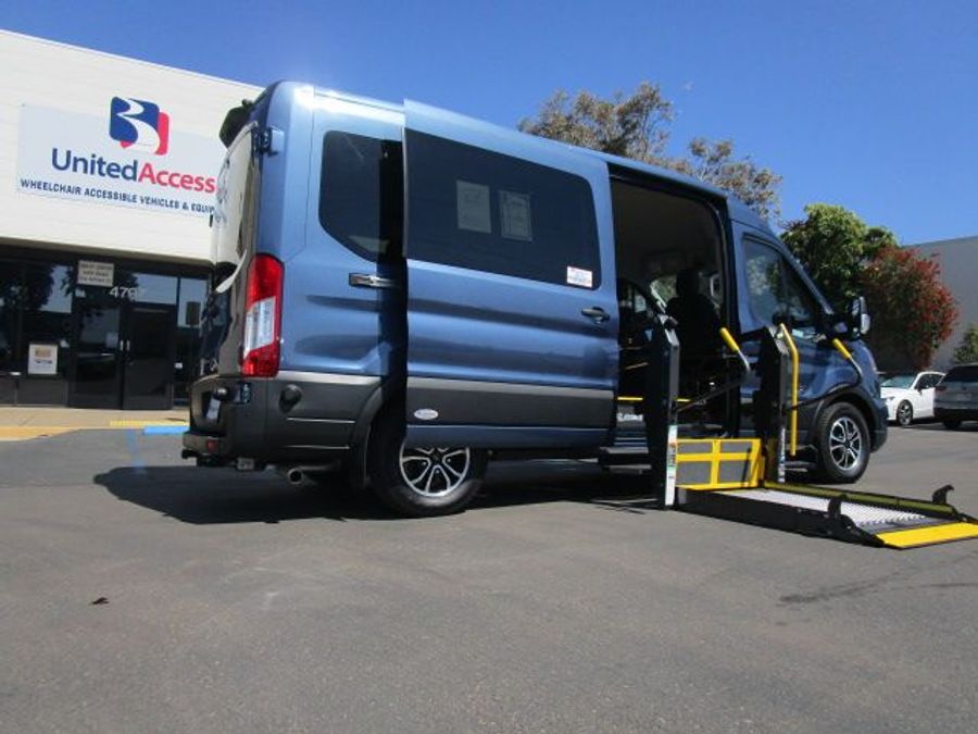 New 2024 Ford Transit 350 XLT - Fenton Mobility Side Entry Entry Lift Automatic Ramp