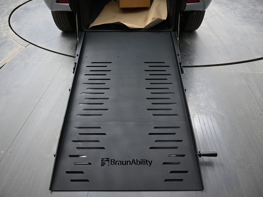 Used 2023 Chrysler Voyager LX - BraunAbility Rear Entry Entry Fold Out Manual Ramp