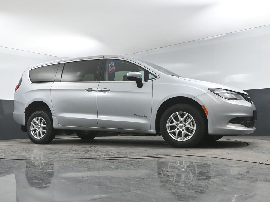 Used 2023 Chrysler Voyager LX CPO - BraunAbility Rear Entry Entry Fold Out Manual Ramp