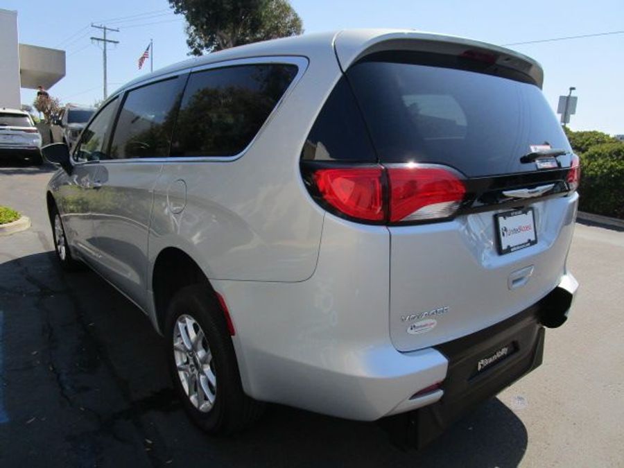Used 2022 Chrysler Voyager LX - BraunAbility Rear Entry Entry Fold Out Manual Ramp