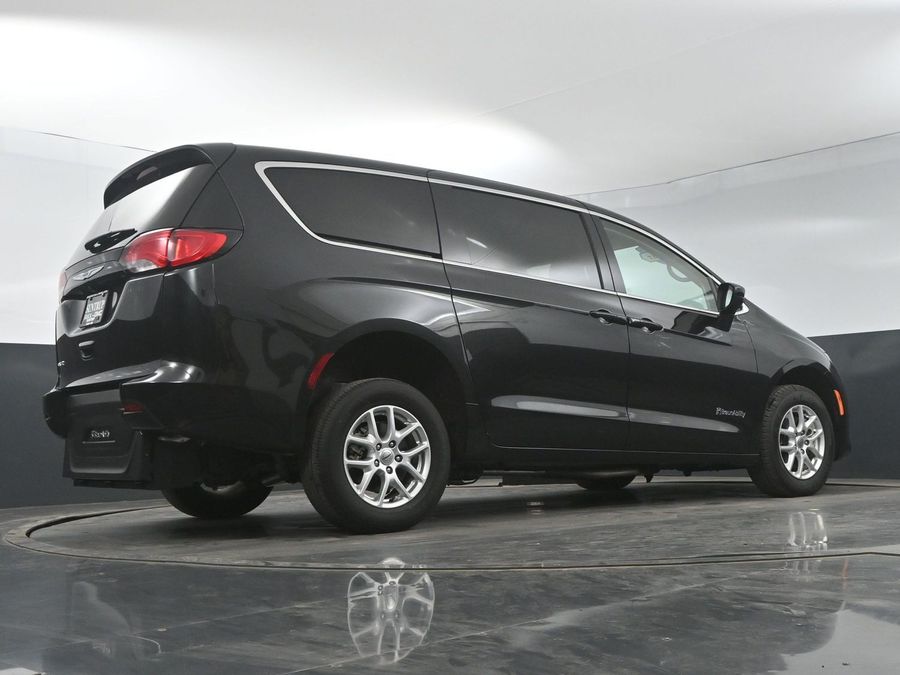 Used 2022 Chrysler Voyager LX - BraunAbility Rear Entry Entry Fold Out Manual Ramp