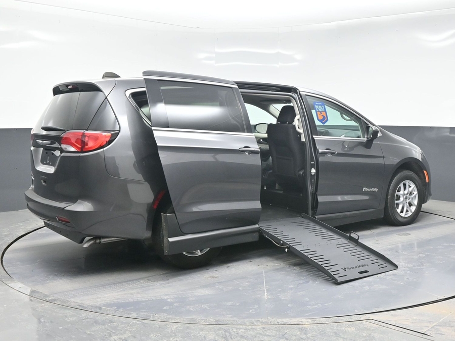 Used 2023 Chrysler Voyager LX - BraunAbility Side Entry Entry Fold Out Manual Ramp