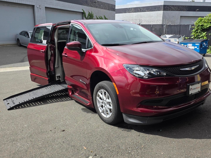 Used 2023 Chrysler Voyager LX Base - BraunAbility Side Entry Entry Fold Out Automatic Ramp