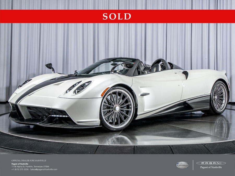 2017 Pagani Huayra Roadster