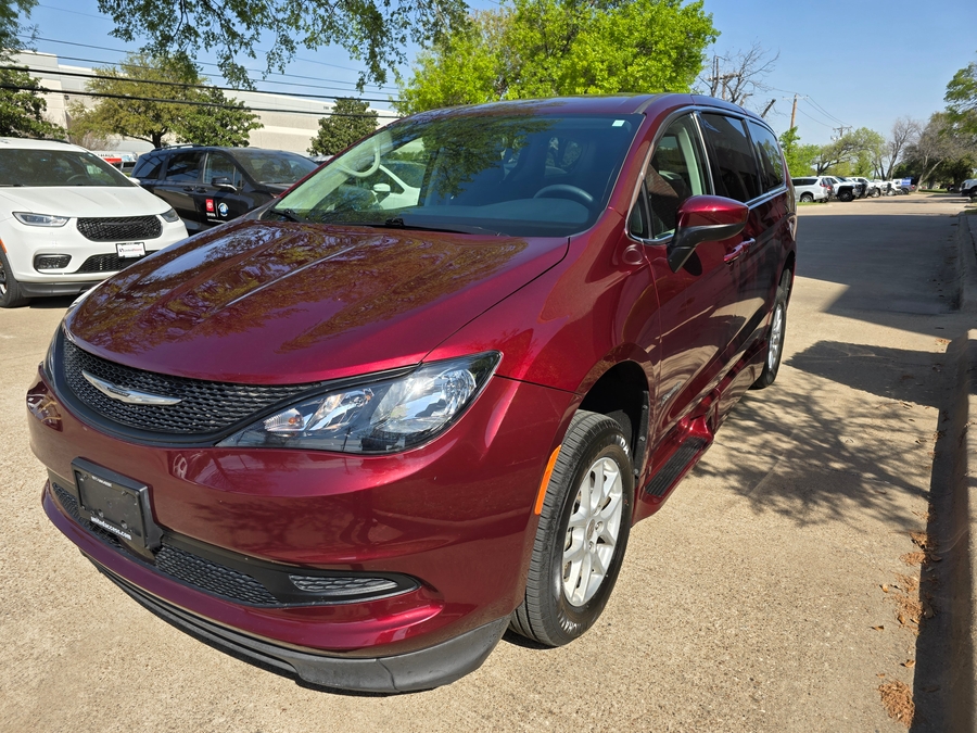 Used 2023 Chrysler Voyager LX Base - BraunAbility Side Entry Entry Fold Out Automatic Ramp