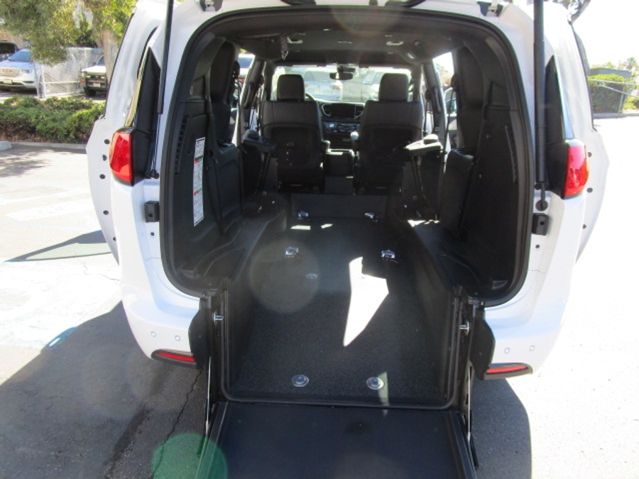 New 2025 Chrysler Voyager LX - BraunAbility Commercial Rear Entry Entry Fold Out Manual Ramp