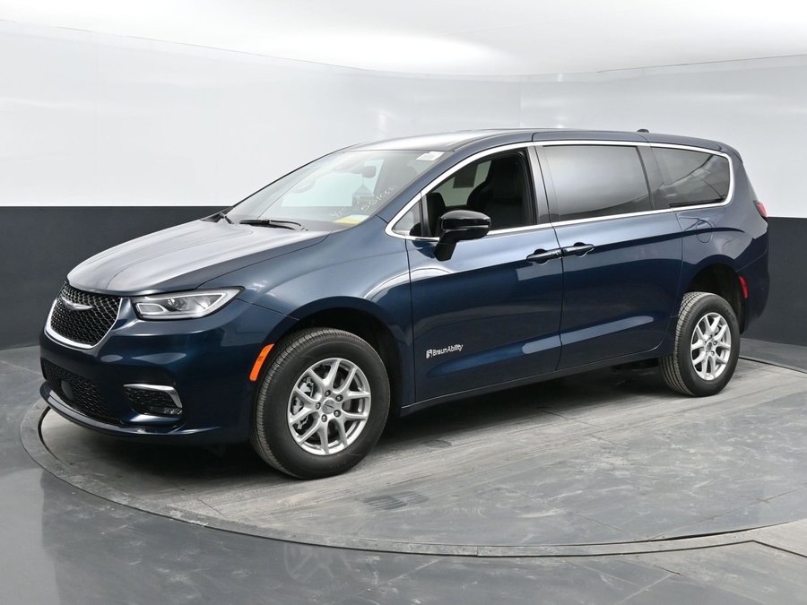 Used 2024 Chrysler Pacifica Touring - BraunAbility Rear Entry Fold Out Manual Ramp