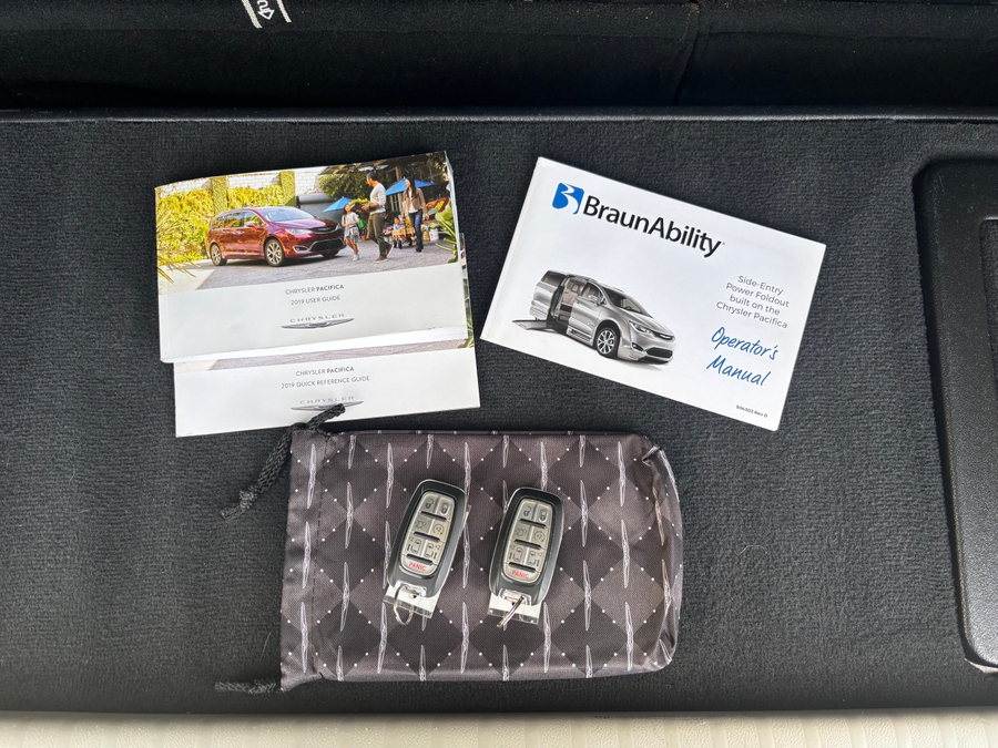 Used 2019 Chrysler Pacifica Touring L - BraunAbility Side Entry Entry Fold Out Automatic Ramp
