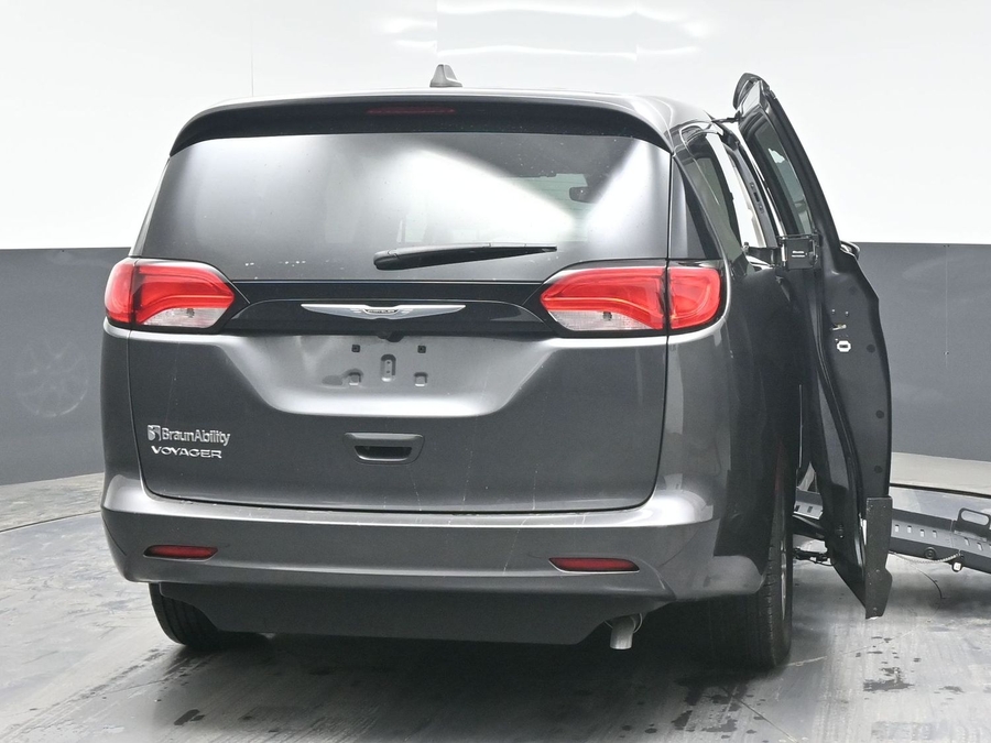 Used 2023 Chrysler Voyager LX - BraunAbility Side Entry Entry Fold Out Manual Ramp