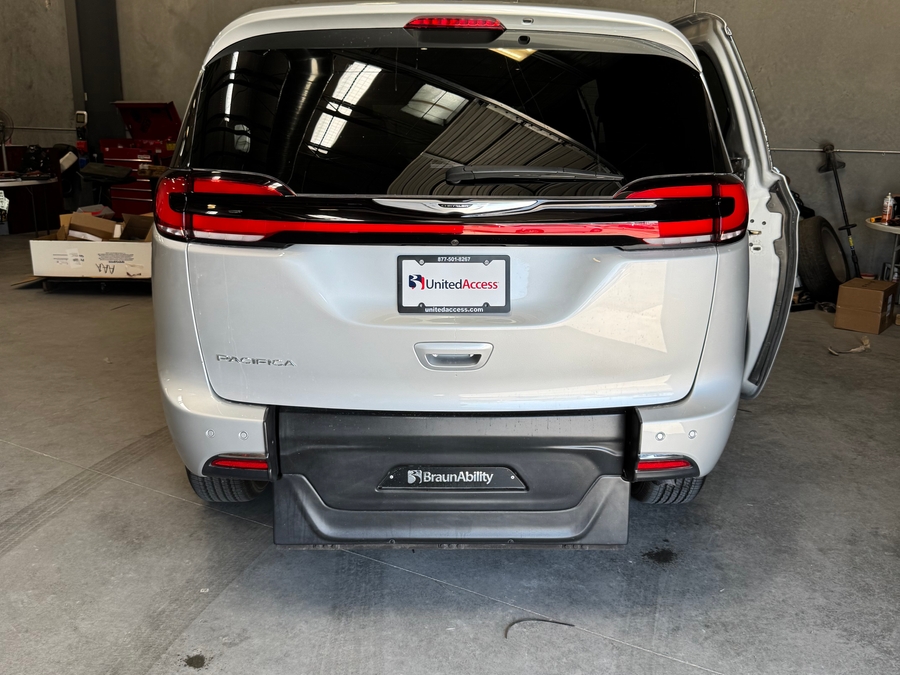 Used 2024 Chrysler Pacifica Touring - BraunAbility Rear Entry Fold Out Manual Ramp