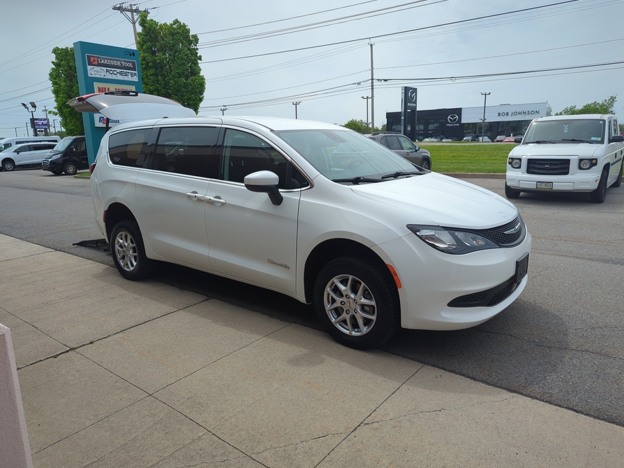Used 2023 Chrysler Voyager LX - BraunAbility Rear Entry Entry Fold Out Manual Ramp