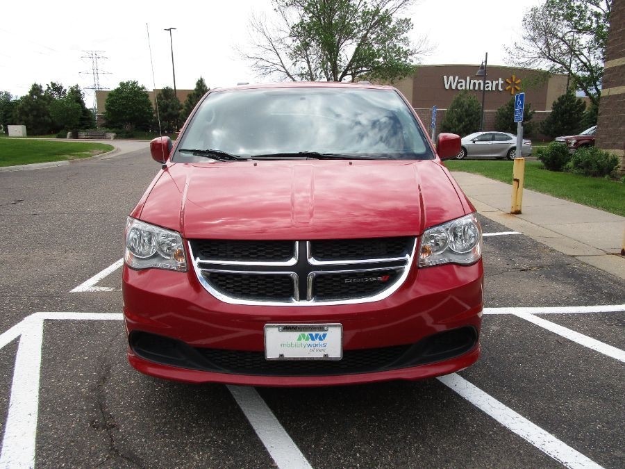 Red Dodge Grand Caravan image number 1