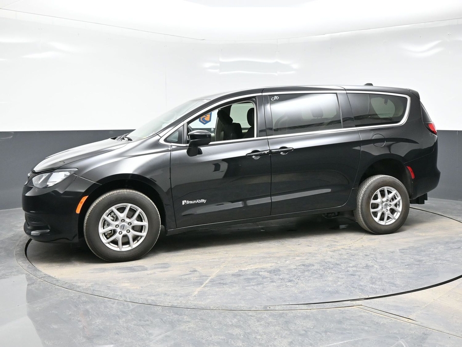 Used 2024 Chrysler Voyager LX - BraunAbility Rear Entry Fold Out Manual Ramp