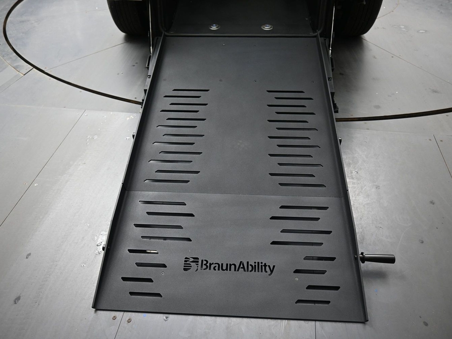 Used 2023 Chrysler Voyager LX - BraunAbility Rear Entry Fold Out Manual Ramp