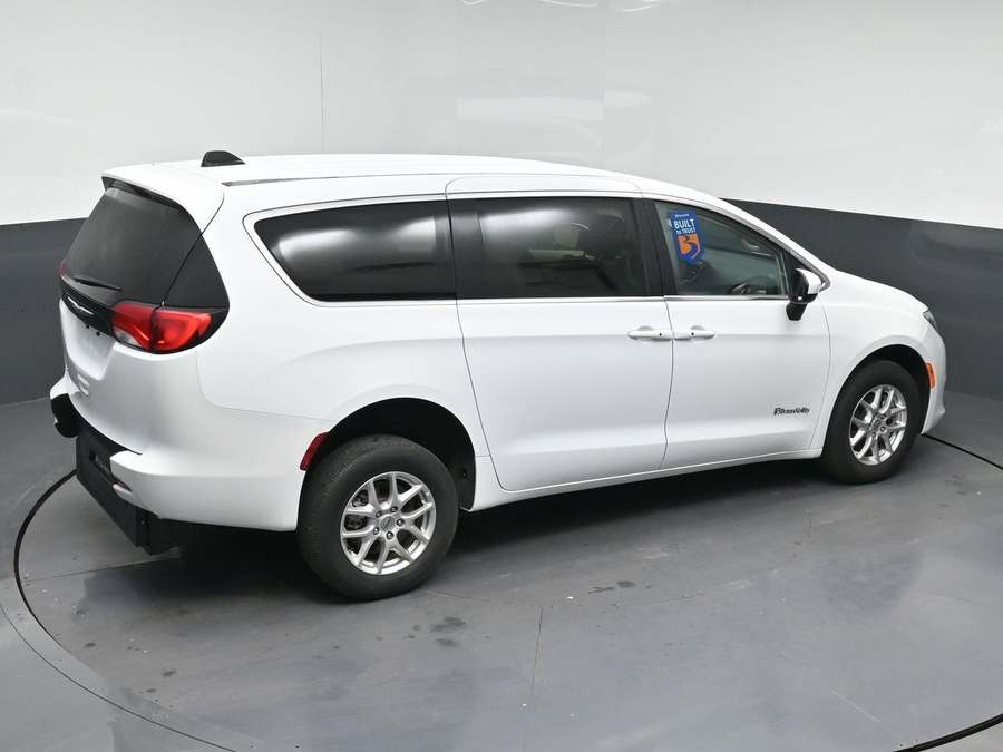 Used 2023 Chrysler Voyager LX - BraunAbility Rear Entry Fold Out Manual Ramp