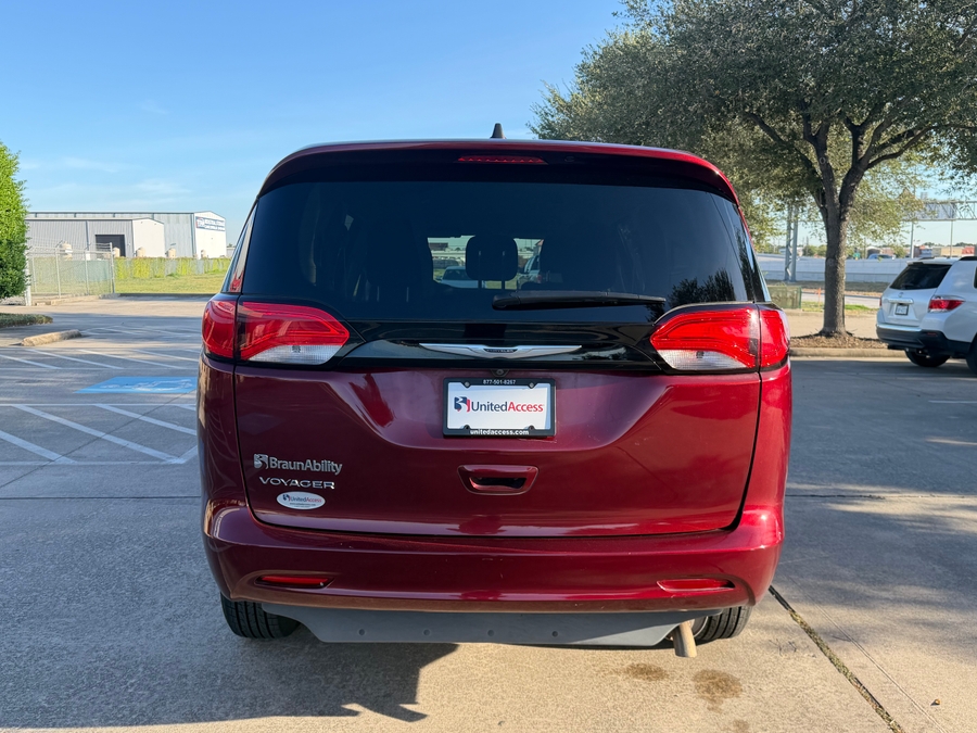Used 2023 Chrysler Voyager LX - BraunAbility Side Entry Fold Out Automatic Ramp
